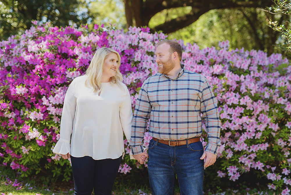 Kelly + Scott Engaged | Longue Vue House Session