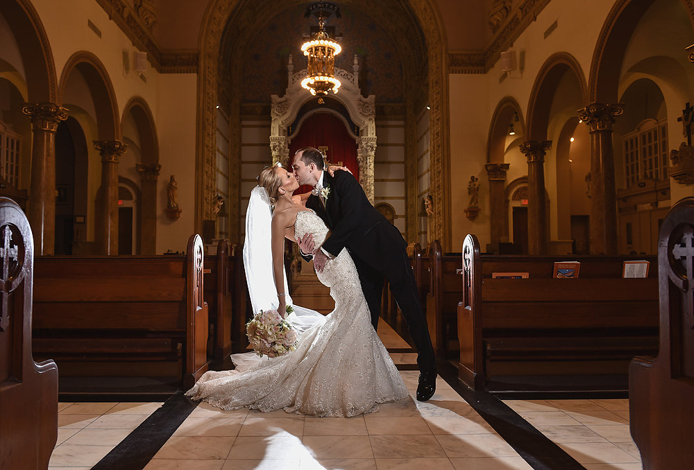 St. Anthony of Padua Church Roosevelt Hotel Wedding Photographer | Candice & Adrian