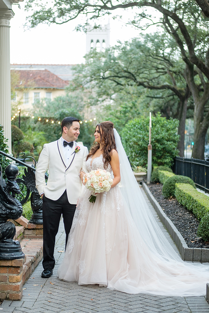 New Orleans Uptown Elms Mansion Outdoor Ceremony and Reception | Jonathan & Erin