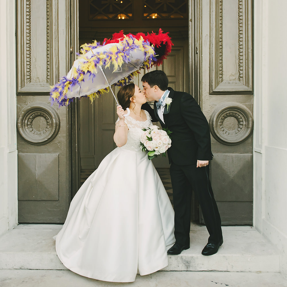 New Orleans Cathedral Pat OBriens Wedding | Aimee & Matthew