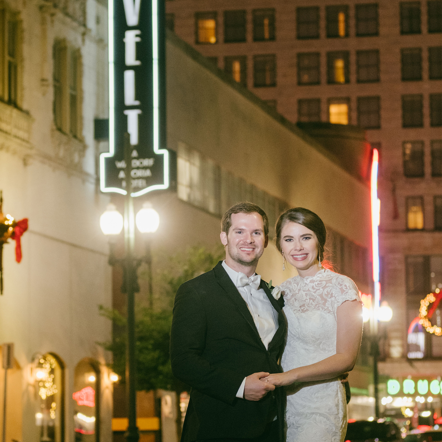 New Orleans Roosevelt Rooftop Wedding | Ray & Danielle