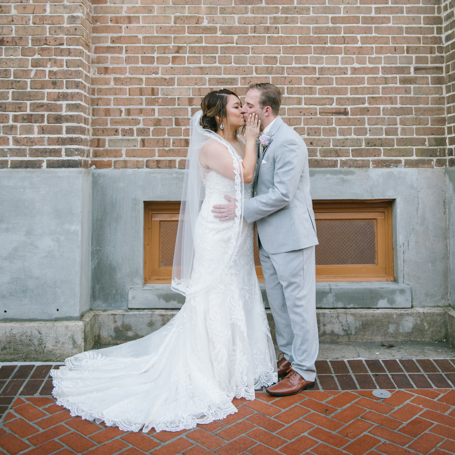 New Orleans Downtown First Look Wedding | Ben & June