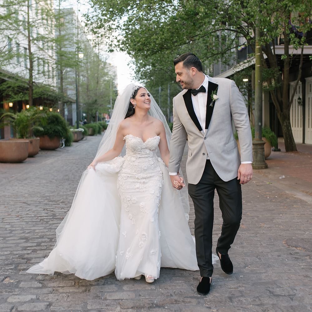New Orleans Chicory Rooftop Wedding | Eric & Lesley