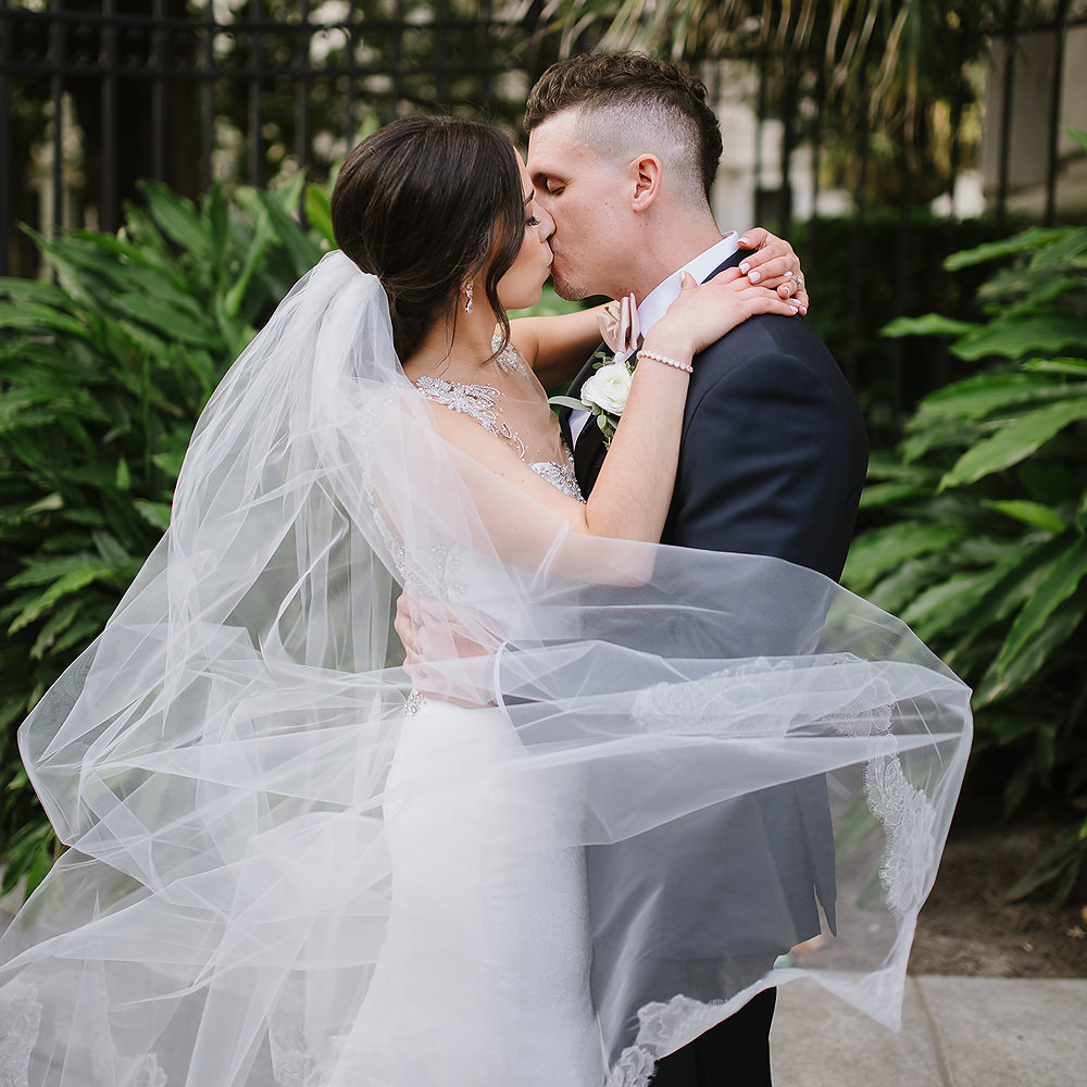 New Orleans Hotel Mazarin Wedding Photographer | Sandra & Jonnathan
