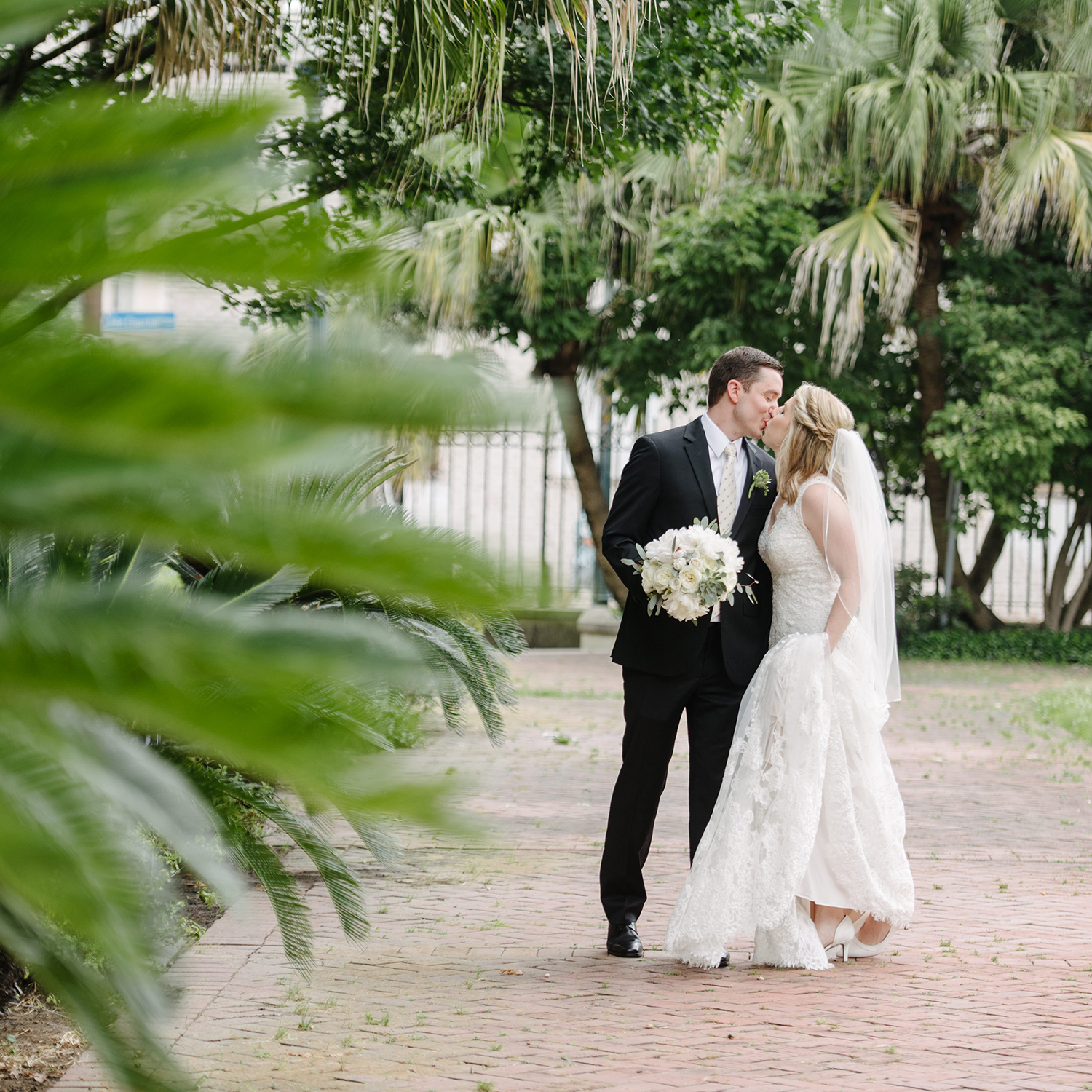 New Orleans Our Lady of Holy Rosary and Hampton Inn Wedding | Eric & Rebecca