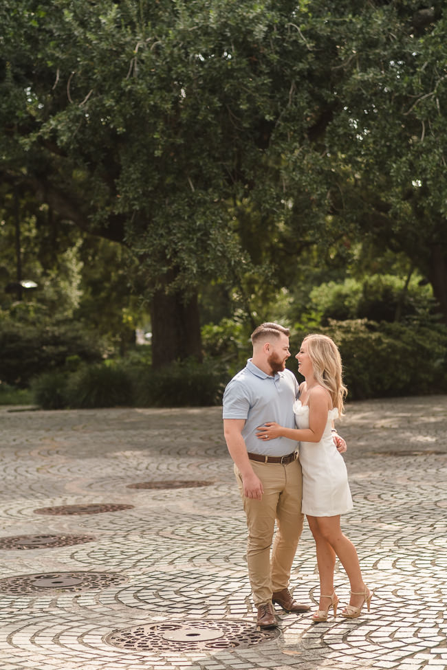 Armstrong Park Engagement Photography | Madelyn & Spencer